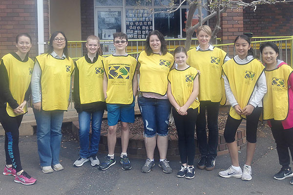 St Josephs Catholic Primary School Belmore - students and volunteers